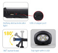 King Tony Workshop Garage Lamp COB LED + 5 LED + USB Charger + Car Charger