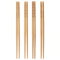 TREBENT Chopsticks, 4 pairs, bamboo, 24 cm