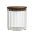 Glass Storage Jar with Acacia Lid 500ml