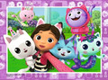 Ravensburger Children's Puzzle 4in1 Gabby's Dollhouse 3+