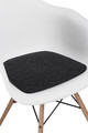 Felt Chair Cushiondark grey