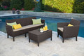 Outdoor Furniture Set SALEMO MAX, brown