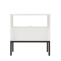 Nightstand Bedside Table Lamello, white