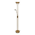 Floor Lamp LED GoodHome Pulmoz, brass