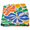 PILLERSTARR Tablecloth, multicolour round, 150 cm