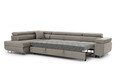 Corner Sofa-Bed Left Annabelle Maxi Vena 7, beige