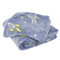 Kids' Glow-in-the-Dark Space Bedding Set 140x200cm