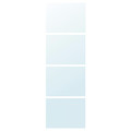 AULI 4 panels for sliding door frame, mirror glass, 75x236 cm