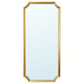 SVANSELE Mirror, gold-colour, 73x158 cm