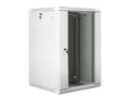 Lanberg Wall-mounted Rack 19'' 18U 600X600mm, grey