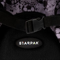 School Backpack Football Grey