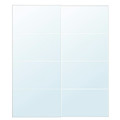 AULI Pair of sliding doors, mirror glass, 200x236 cm
