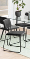 Chair Cornelia VIC, navy blue