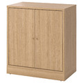 TONSTAD Cabinet with doors, oak veneer, 82x47x90 cm