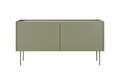 Two-Door TV Cabinet with Drawer Desin 120, olive/nagano oak