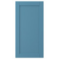 LERHYTTAN Door, blue, 40x80 cm