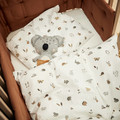 LEANDER Junior bedding, 100x135 cm, forrest, cappuccino
