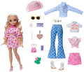 Barbie 'Malibu' Dream Besties Festival Looks Doll JGH87 4+