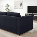VIMLE 2-seat sofa, Saxemara black-blue