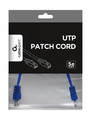 Gembird CAT 5e UTP Patch Cord, blue, 0.25m