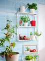 FÖRENLIG Plant pot, indoor/outdoor white, 12 cm