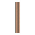 Lamella Wall Panel Vertical Line 300 x 2650 mm, black/cork, felt