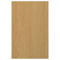 SINARP 2-p door f corner base cabinet set, oak veneer, 25x80 cm