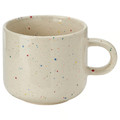 TOBISFISK Mug, patterned/beige, 33 cl