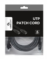 Gembird Patch Cord Cat.6 UTP 5m black