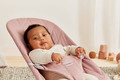 BABYBJÖRN Bouncer BLISS Woven - Dusty Pink, Petal Quilt, 0-2y