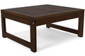 Wooden Garden Coffee Table MALTA, dark brown