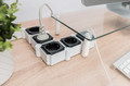 Digitus Flexible Power Strip 4-way with 2 USB Ports and Switch