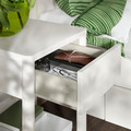 TONSTAD Bedroom furniture, set of 3, incl bed storage/off-white, Standard Double