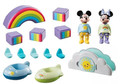 Playmobil 1.2.3 & Disney: Mickey's & Minnie's Cloud Home 12m+