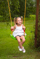 Classic Plastic Garden Swing 3+