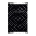 Tufted Rug 120 x 170 cm, black