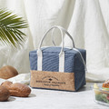 Lunch Bag Refreshing Cork 3l, blue