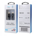 TB USB Cable USB C Cable 1m with charging indicator 100W