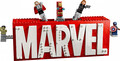 LEGO Super Heroes MARVEL Logo & Minifigures 12+