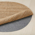 LOHALS Rug, flatwoven, natural, 130 cm