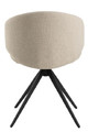Dining/Conference Chair Ella, beige/black