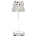 Table Lamp for Children's Room Stars, white