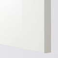 METOD Base cabinet f sink w 2 doors/front, white/Ringhult white, 80x60 cm