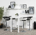 Bar Stool Grace, black/white