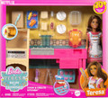 Barbie and Teresa Recipe for Friendship Teresa's Kitchen Playset JCT06 3+