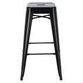 Bar Stool Paris 75cm, metal, black