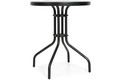 Elegant Outdoor Table with 2 Chairs, Duo 60 cm, grey