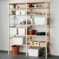 SOCKERBIT Box with lid, white, 38x25x15 cm