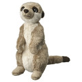 SANDLÖPARE Soft toy, meerkat/beige, 20 cm