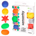 Hencz Sensory Balls, 5pcs, random colours, 0+